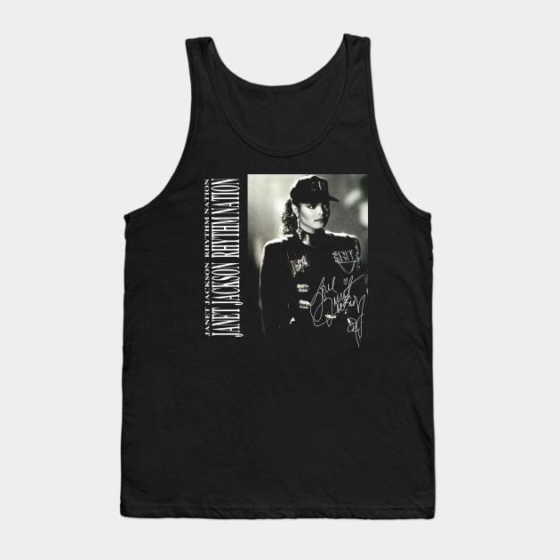 Janet Jackson Rhythm Nation Vintage Tank Top by Garza Arcane